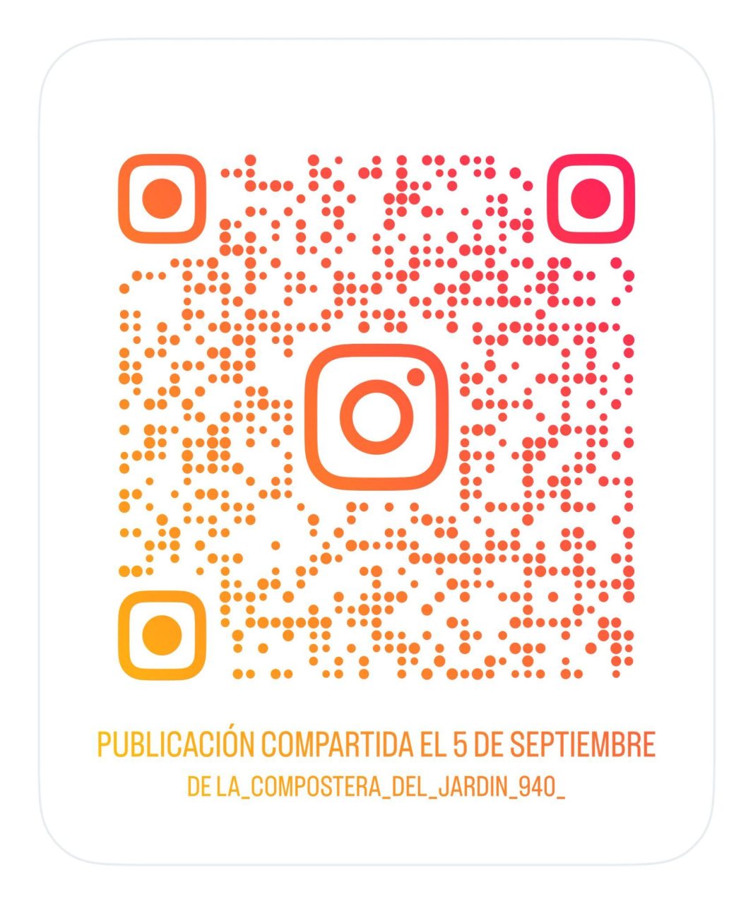 Imagen del QR que lleva al enlace del Spot Publicitario en Instagram